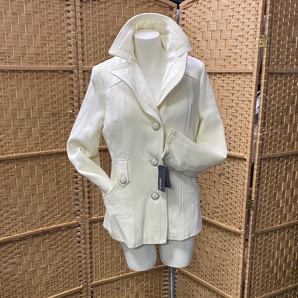 Kenneth Cole Reaction Cream Pea Coat
